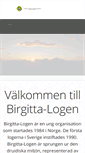 Mobile Screenshot of birgittalogen.se